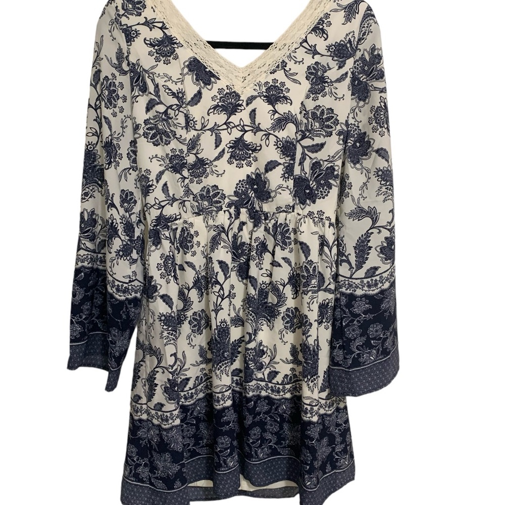 Floral V-Neck Romper
